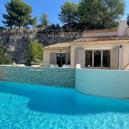 La Villa Des Carriers- Maison Avec Piscine Proche Mer Roquefort Les Pins Exterior foto