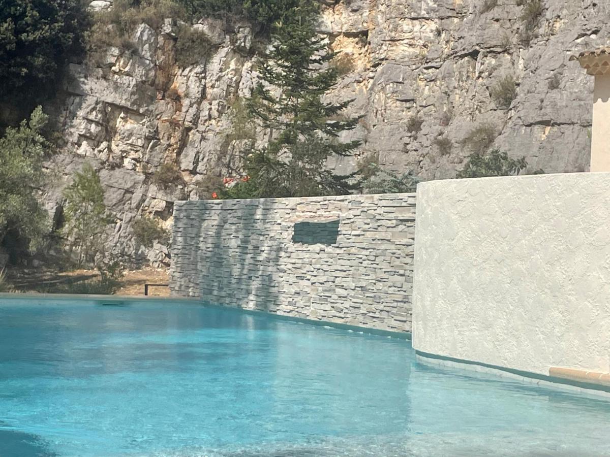 La Villa Des Carriers- Maison Avec Piscine Proche Mer Roquefort Les Pins Exterior foto