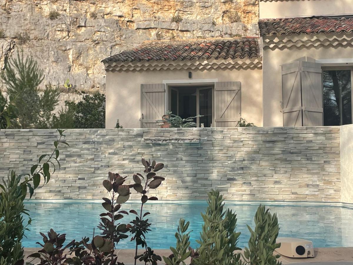 La Villa Des Carriers- Maison Avec Piscine Proche Mer Roquefort Les Pins Exterior foto