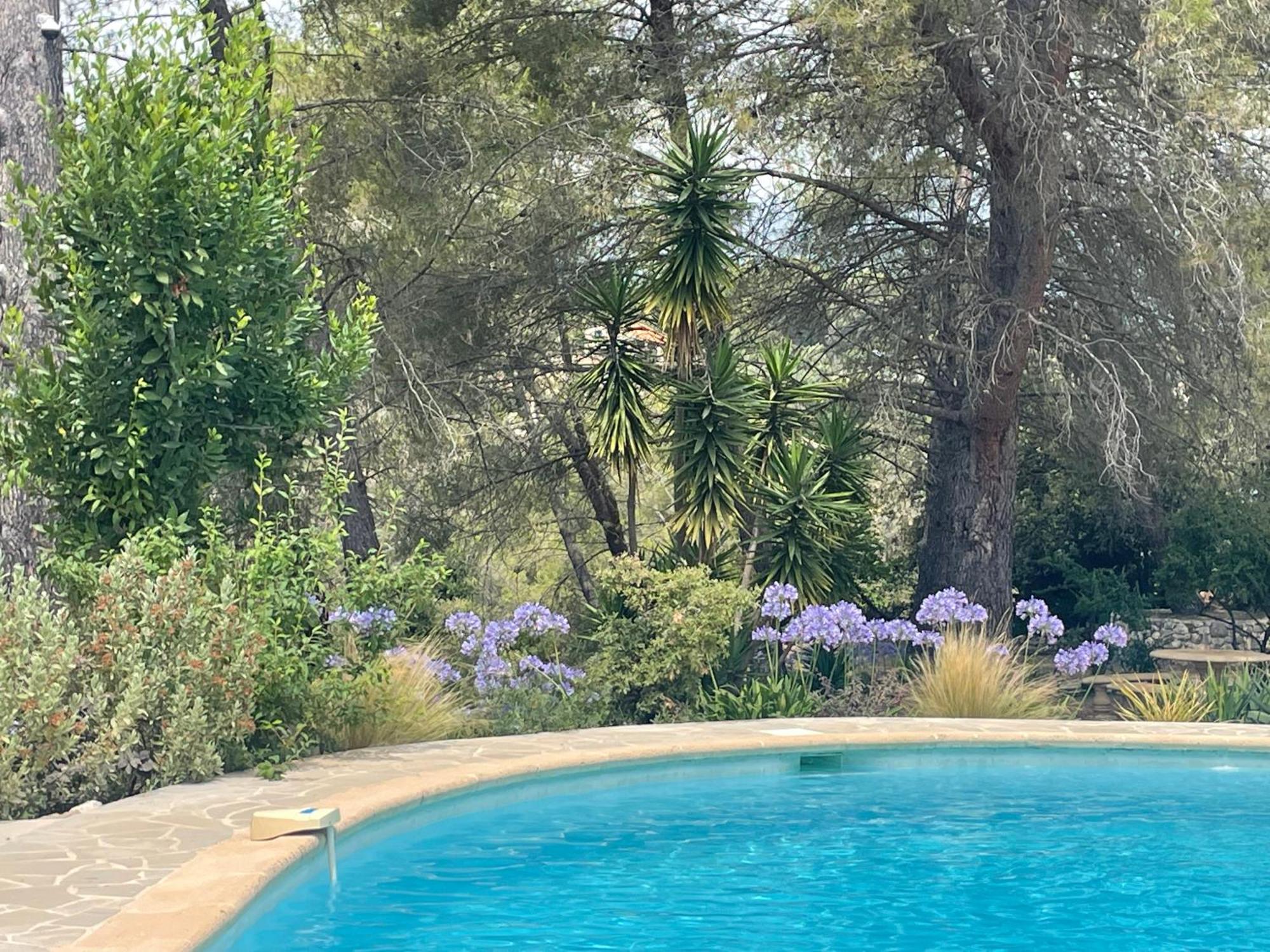 La Villa Des Carriers- Maison Avec Piscine Proche Mer Roquefort Les Pins Exterior foto
