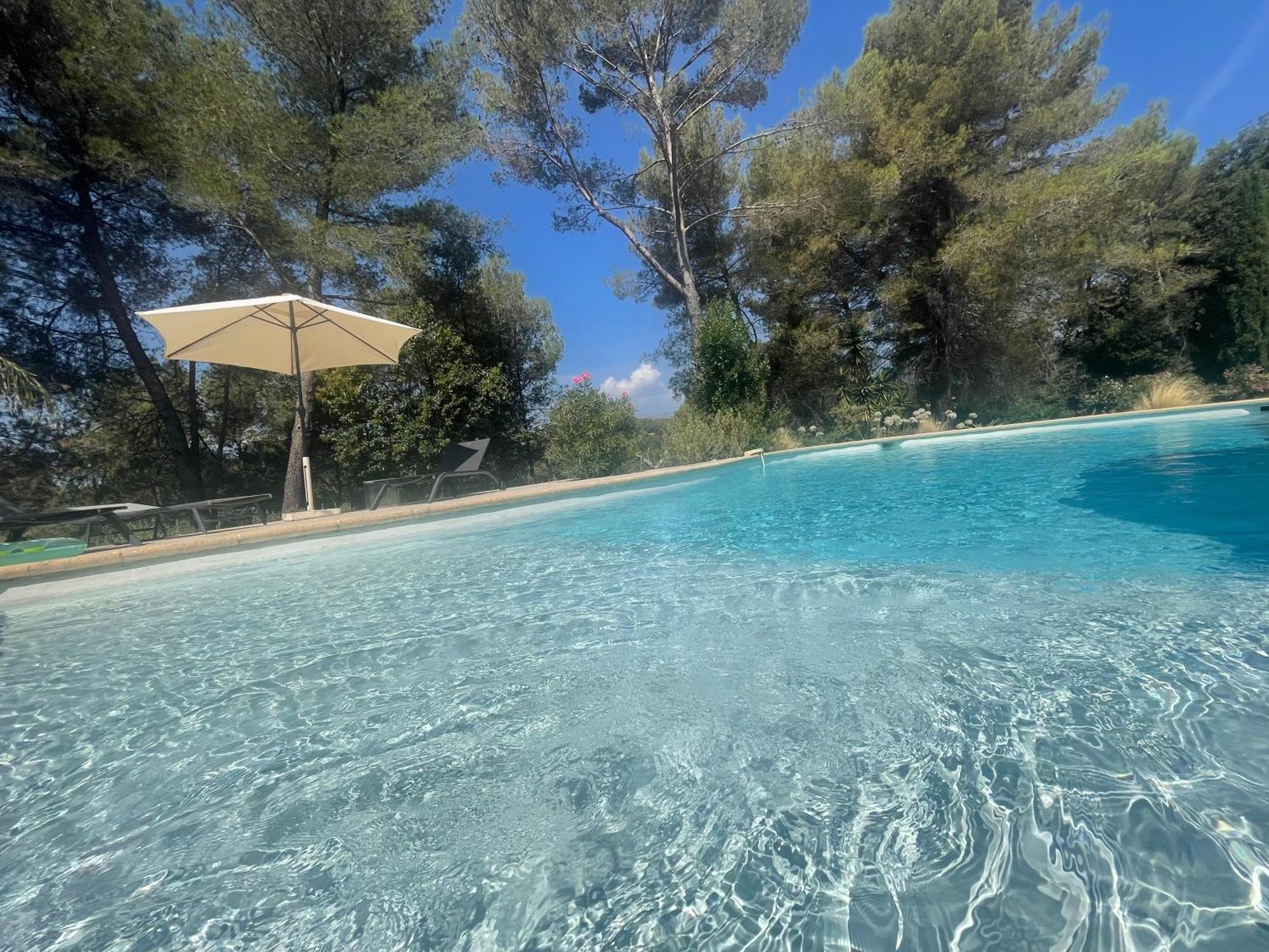 La Villa Des Carriers- Maison Avec Piscine Proche Mer Roquefort Les Pins Exterior foto