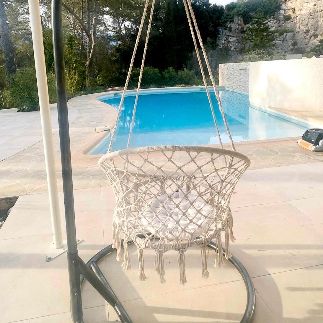La Villa Des Carriers- Maison Avec Piscine Proche Mer Roquefort Les Pins Exterior foto